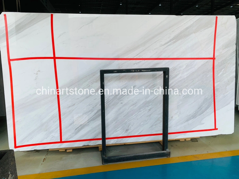 Nature Volakas/ Calacatta/ Ariston/ Carrara White Marble Slab for Tiles, Steps or Others Stone Products