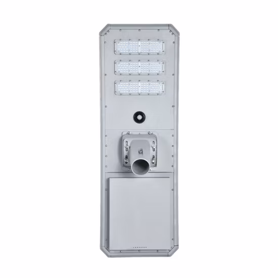 Lampe de jardin de parc commercial tout-en-un pour l'extérieur Lampe de stationnement LED à énergie solaire intégrée