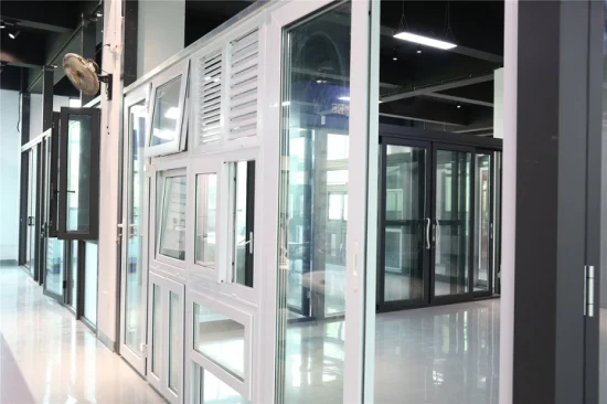 Fenêtres coulissantes en aluminium de conception économe en énergie